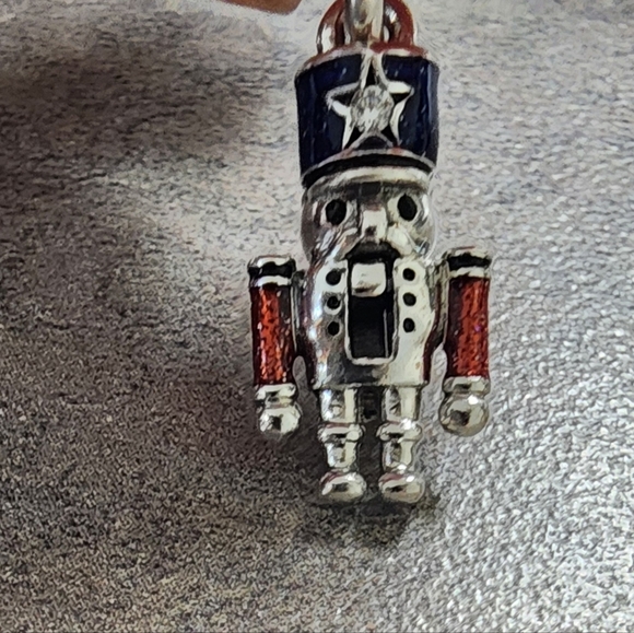 Pandora Moveable Nutcracker Dangle Charm - Picture 3 of 9